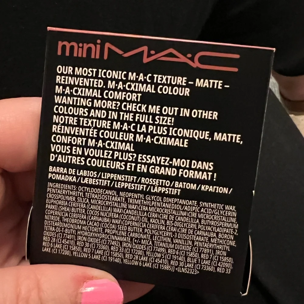 MAC Cosmetics Velvet Teddy Sample Size Lipstick